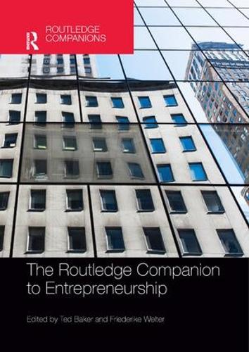 The Routledge Companion to Entrepreneurship