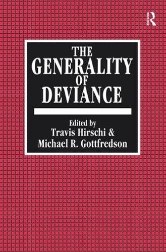 The Generality of Deviance