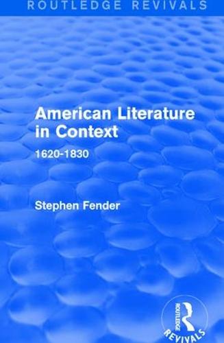 American Literature in Context
