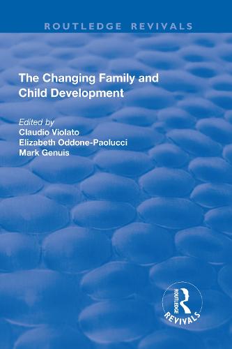 The Changing Family and Child Development