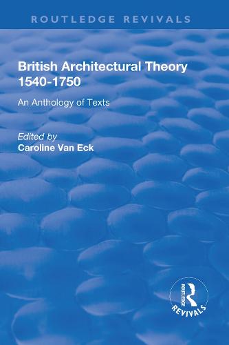 British Architectural Theory 1540-1750