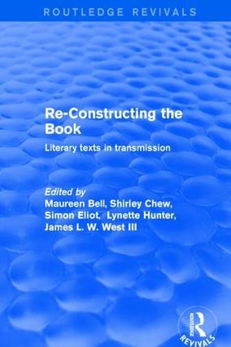 Re-Constructing the Book