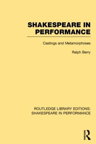 Shakespeare in Performance