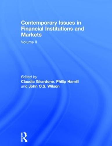 Contemporary Issues in Financial Institutions and Markets