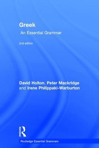 Greek: An Essential Grammar of the Modern Language