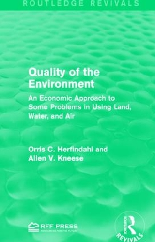 Quality of the Environment