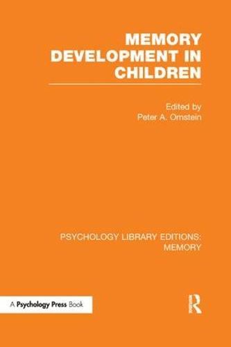 Memory Development in Children (PLE: Memory)
