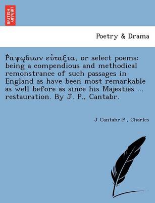 Ῥαψῳδιων εὐταξια, or select poems