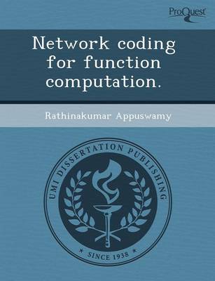 Network Coding for Function Computation