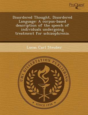 Disordered Thought