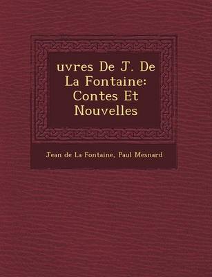 Uvres de J. de La Fontaine