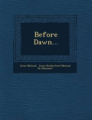 Before Dawn...