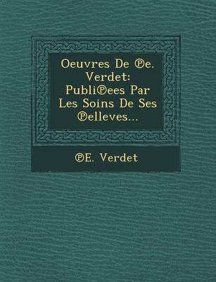 Oeuvres de E. Verdet