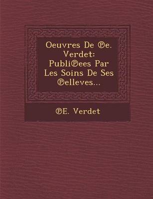 Oeuvres de E. Verdet
