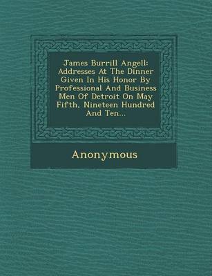 James Burrill Angell