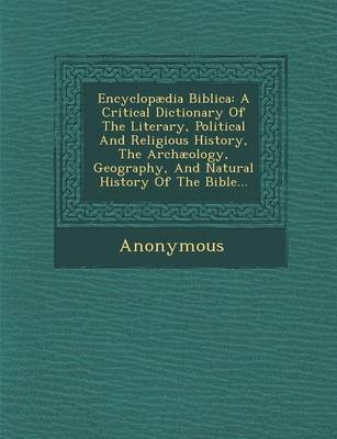 Encyclopaedia Biblica