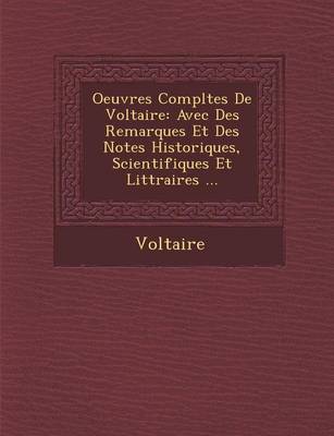 Oeuvres Completes de Voltaire