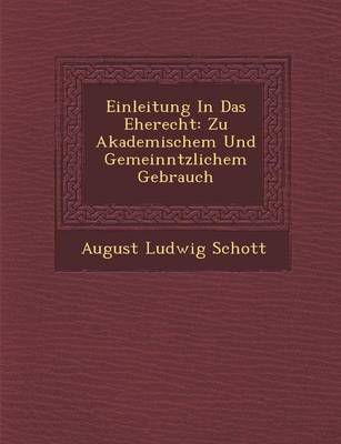 Einleitung In Das Eherecht