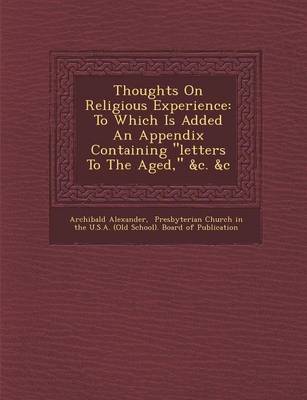 Thoughts on Religious Experience