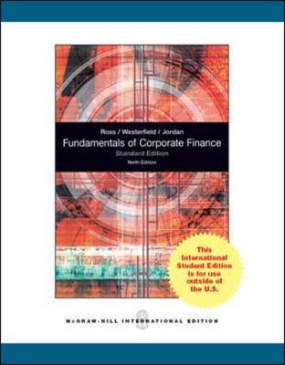 Fundamentals of Corporate Finance Standard Edition