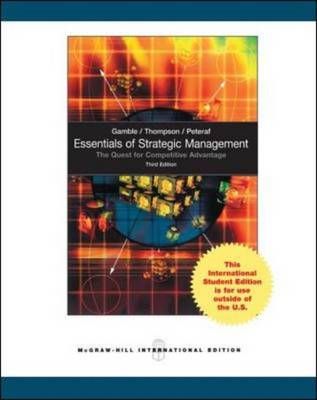 Essentials of Strategic Management: The Quest for Competitive Advantage