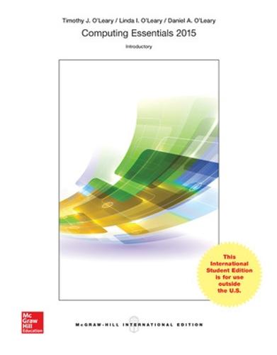 Computing Essentials 2015 Introductory Edition (Int'l Ed)