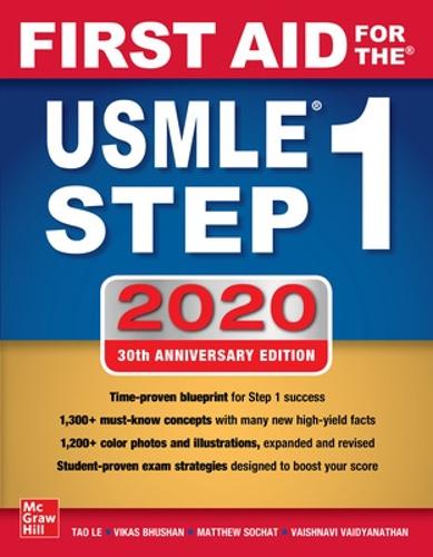 First Aid for the USMLE Step 1 2020, Thirtieth edition