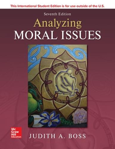 ISE Analyzing Moral Issues