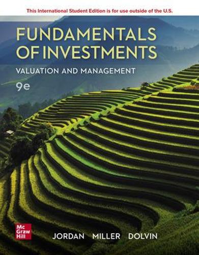 ISE Fundamentals of Investments: Valuation and Management