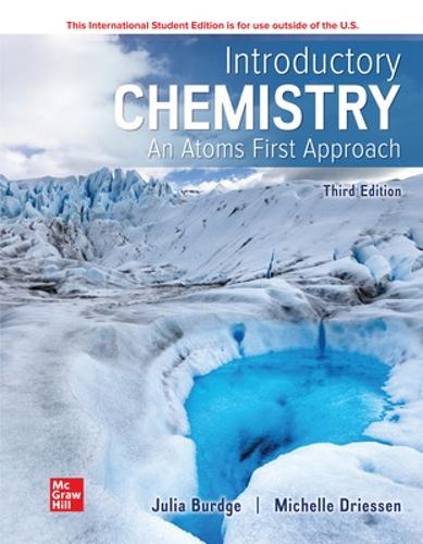 Introductory Chemistry: An Atoms First Approach ISE