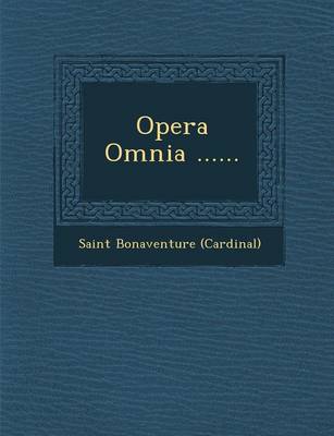 Opera Omnia ......