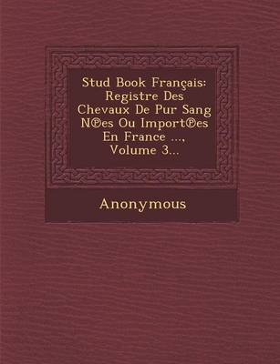 Stud Book Francais