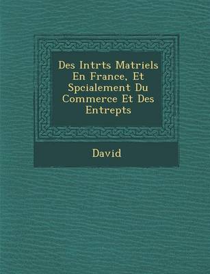 Des Int R Ts Mat Riels En France, Et Sp Cialement Du Commerce Et Des Entrep Ts