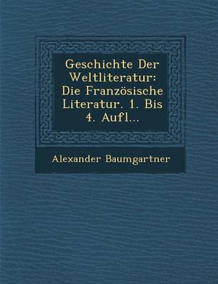 Geschichte Der Weltliteratur