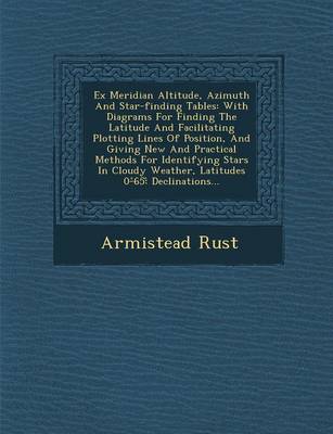 Ex Meridian Altitude, Azimuth and Star-Finding Tables