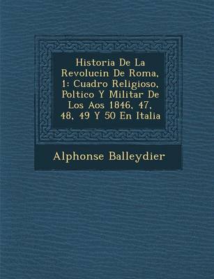 Historia de la Revoluci�n de Roma, 1