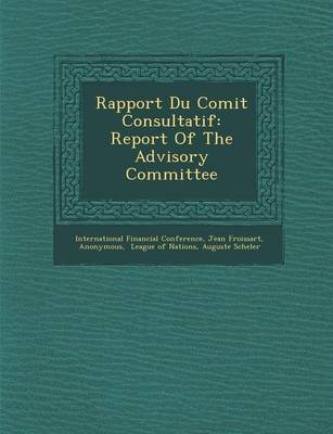 Rapport Du Comit Consultatif