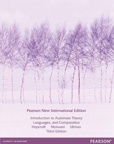 Introduction to Automata Theory, Languages, and Computation