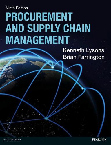 Procurement and Supply Chain Management