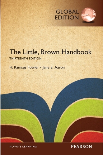 Little, Brown Handbook, Global Edition -- MyLab Writing with Pearson eText