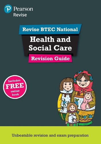 Pearson Revise BTEC National Health and Social Care Revision Guide Print