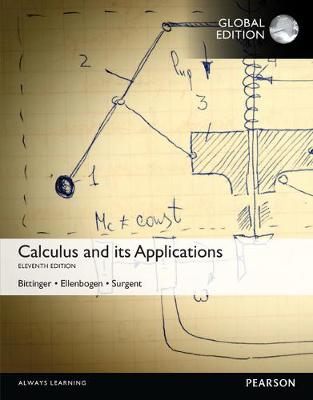 Calculus And Its Applications plus Pearson MyLab Mathematics with Pearson eText, Global Edition