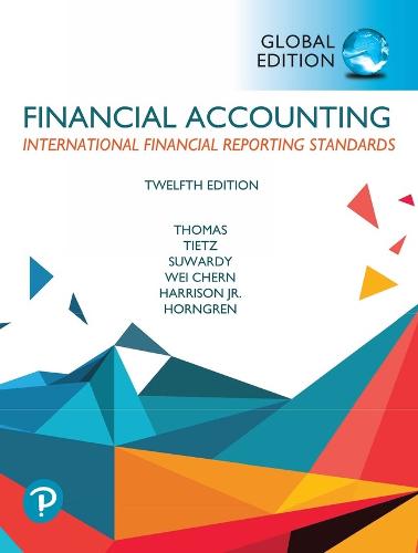 Pearson eText Access Card for Financial Accounting, [GLOBAL EDITION]