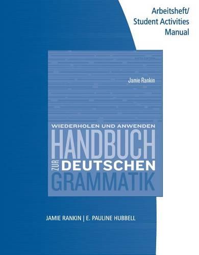 Sam for Rankin/Wells' Handbuch Zur Deutschen Grammatik, 6th