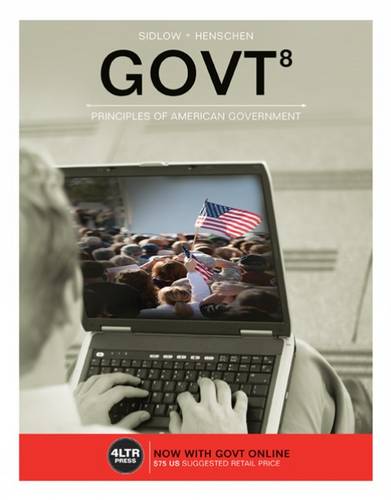 GOVT (with GOVT Online, 1 term (6 months) Printed Access Card)