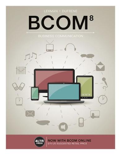 BCOM (with BCOM Online, 1 term (6 months) Printed Access Card)
