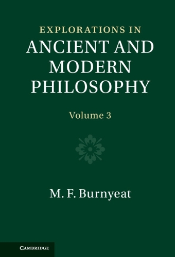Explorations in Ancient and Modern Philosophy: Volume 3