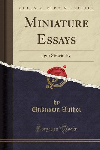 Miniature Essays