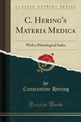 C. Hering's Materia Medica