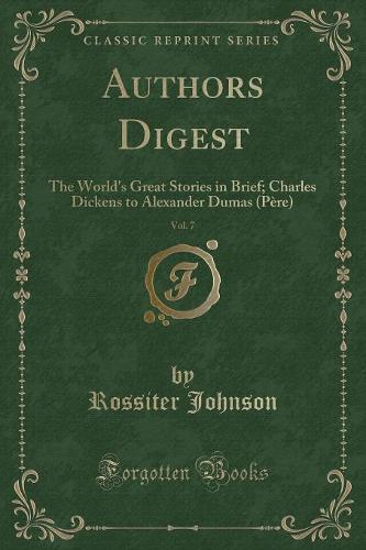 Authors Digest, Vol. 7